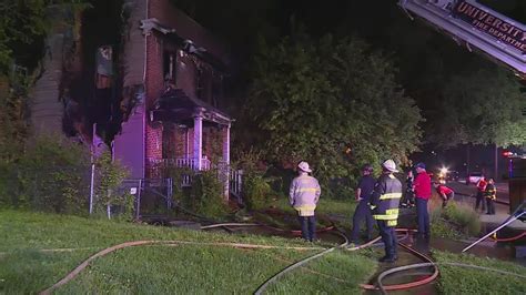 Overnight fire damages Wellston home